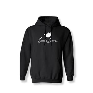 Sweat à capuche noir central - Achetez nos vêtements sportwear unisexe